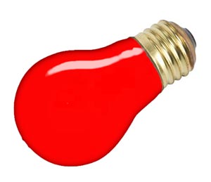 Red Safelight Bulb (15W)
