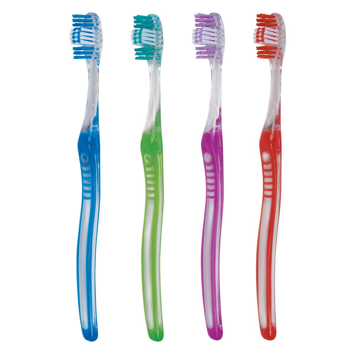 Clarks Toothbrush SmartSmile Gripped Toothbrush with Tongue Cleaner, Pkg 72