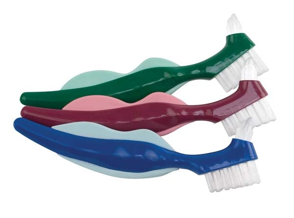 Large Easy Grip Denture Brushes (Pkg. 12)