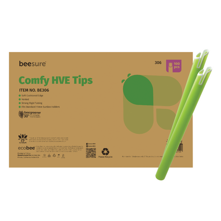 Box of BeeSure Comfy HVE Tips