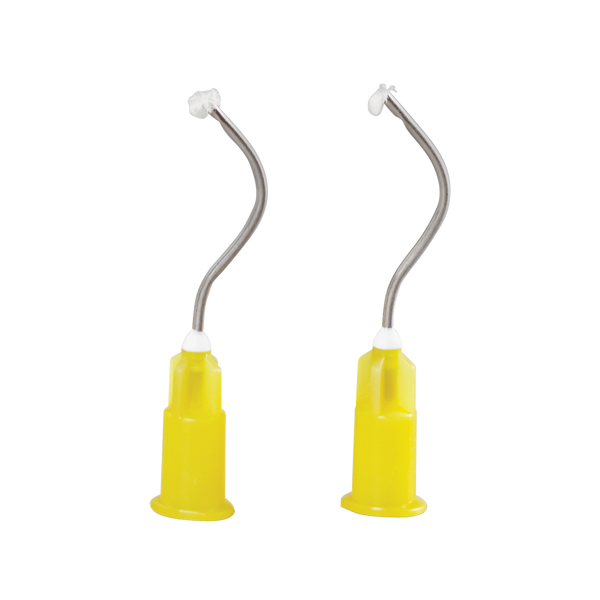 MARK3 19Ga Pre-Bent Infusor Brush Tips – Endo/Irrigation Applicator (25-Pack?)