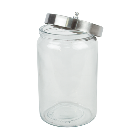 7" X 4-1/2" Glass Sundry Jar