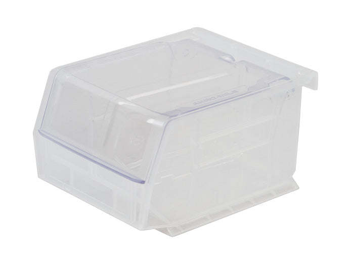 Akro Bin (5-3/8" x 4-1/8" x 3") Shown With Lid & Length Dividers