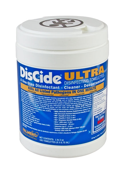 DisCide ULTRA Disinfecting Towelettes