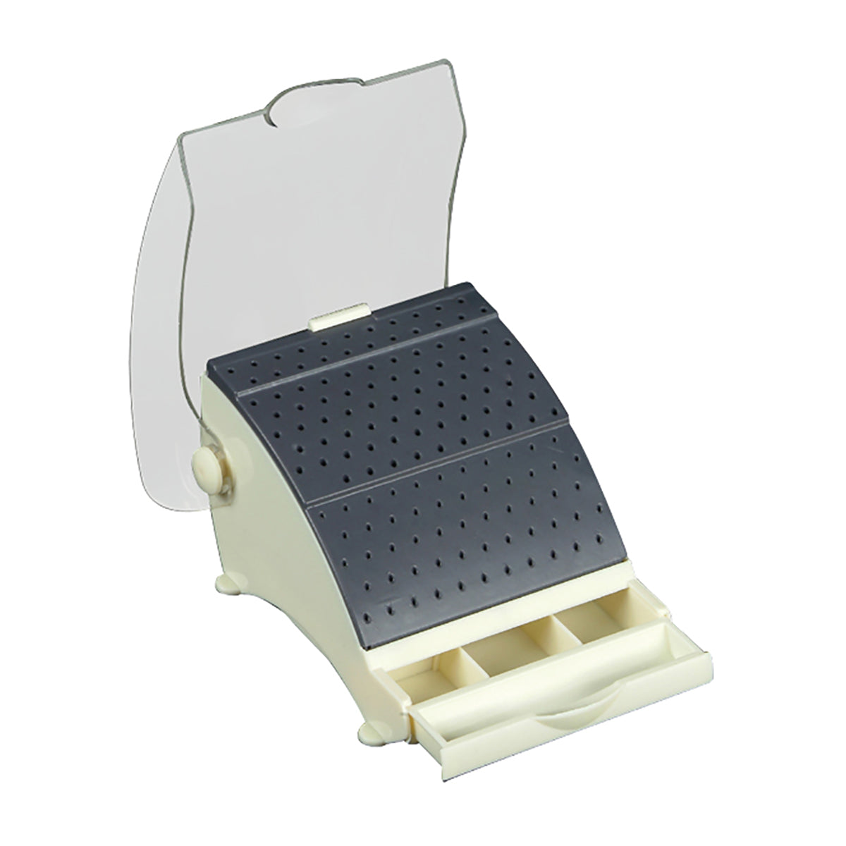 Large Bur Rack Large Bur Station with Lid - Secure Chairside Storage