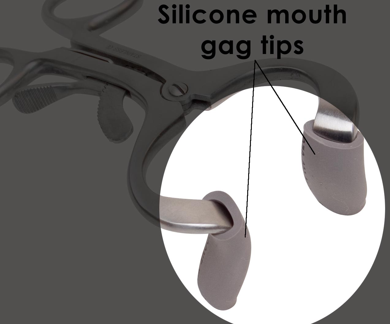Silicone Adult Mouth Gag Tips