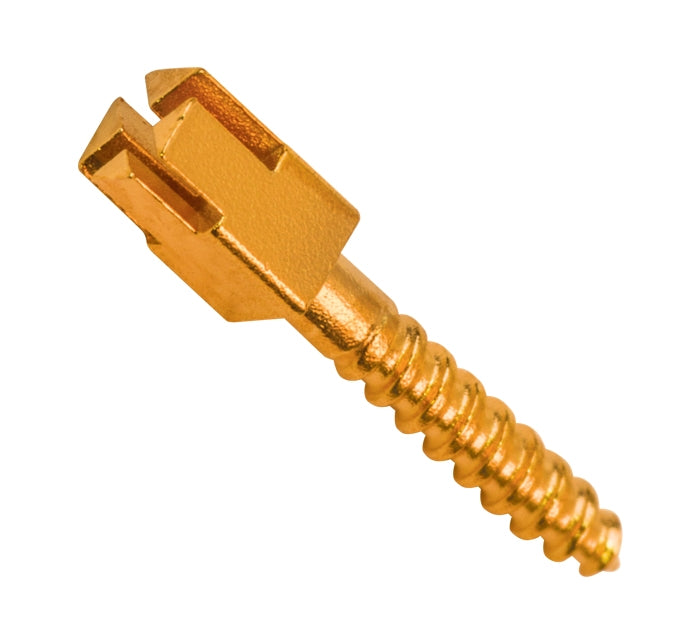 Gold-Plated Cross Head Endo Screw Posts (9.5 MM)