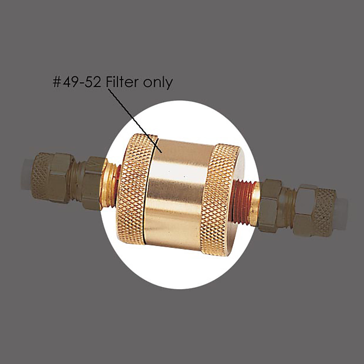 35 Micron Filter With Fittings for 1/4" Tubing
