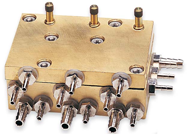 3 Handpiece Selection Valve Block