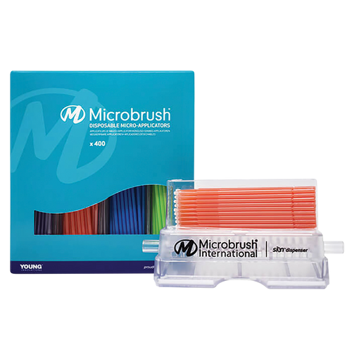 Microbrush Plus Applicators & Dispenser (Pkg. 400)