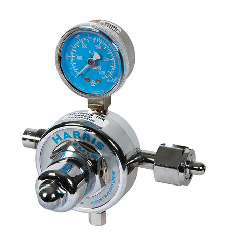 Single High Pressure Regulator With Gauge