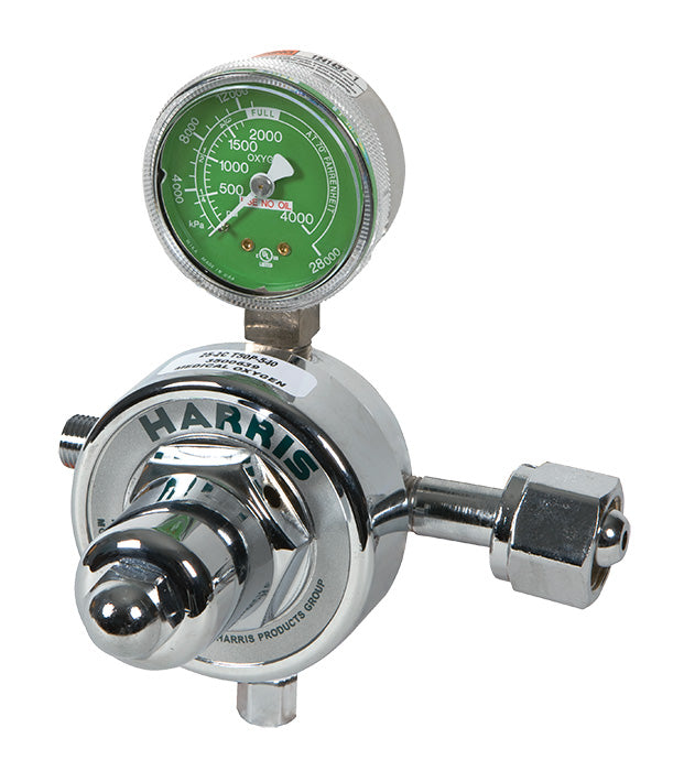 Single High Pressure Regulator With Gauge