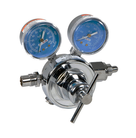 Double High Pressure Regulator With Gauges