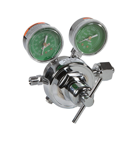 Double High Pressure Regulator With Gauges