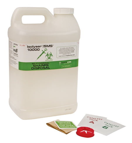 Isolyser/SMS 10 Liter Sharps Disposal System