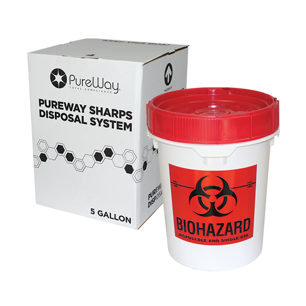 Pureway Sharps Disposal System (5 Gal)