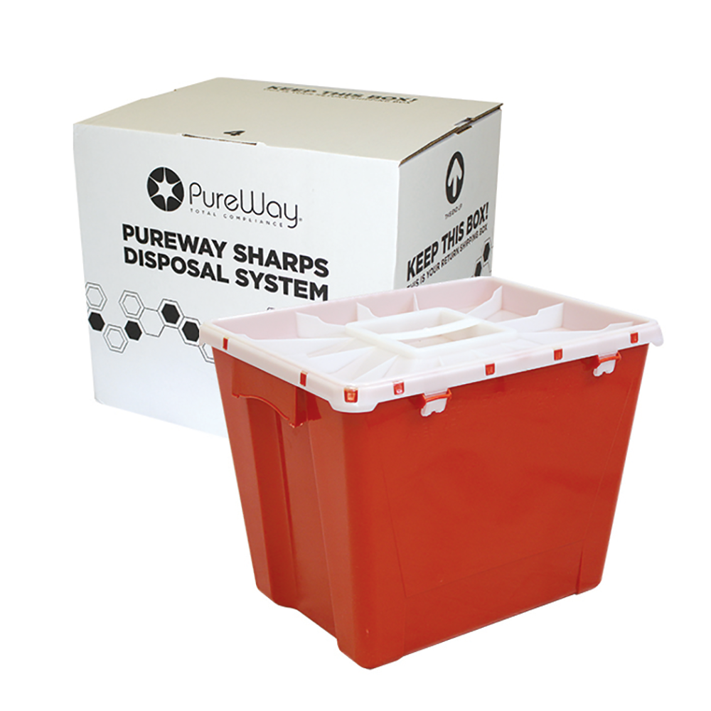Pureway Sharps Disposal System (8 Gal)