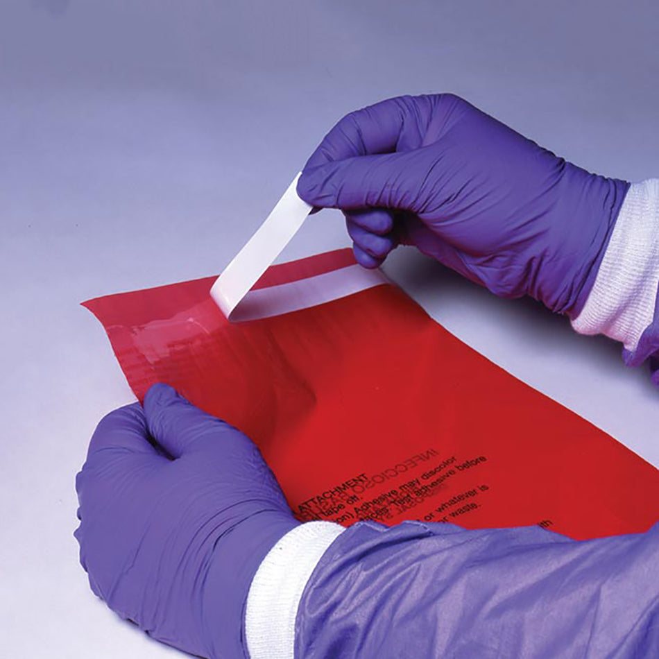 Biohazard Stick-On Bags (Pkg. 200)