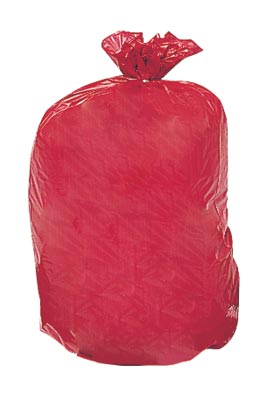 Red Infectios Waste Bags (Pkg. 50)