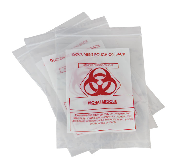 BioHazard Pouch Bags (Pkg. 100)