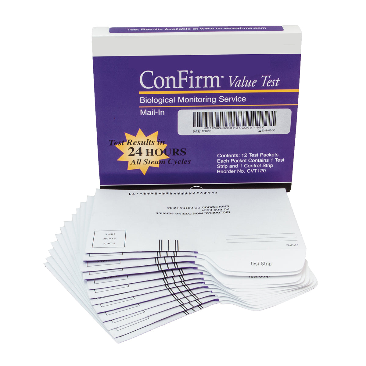 ConFirm Mail-In Sterilizer Monitoring Service (W/O Postage)