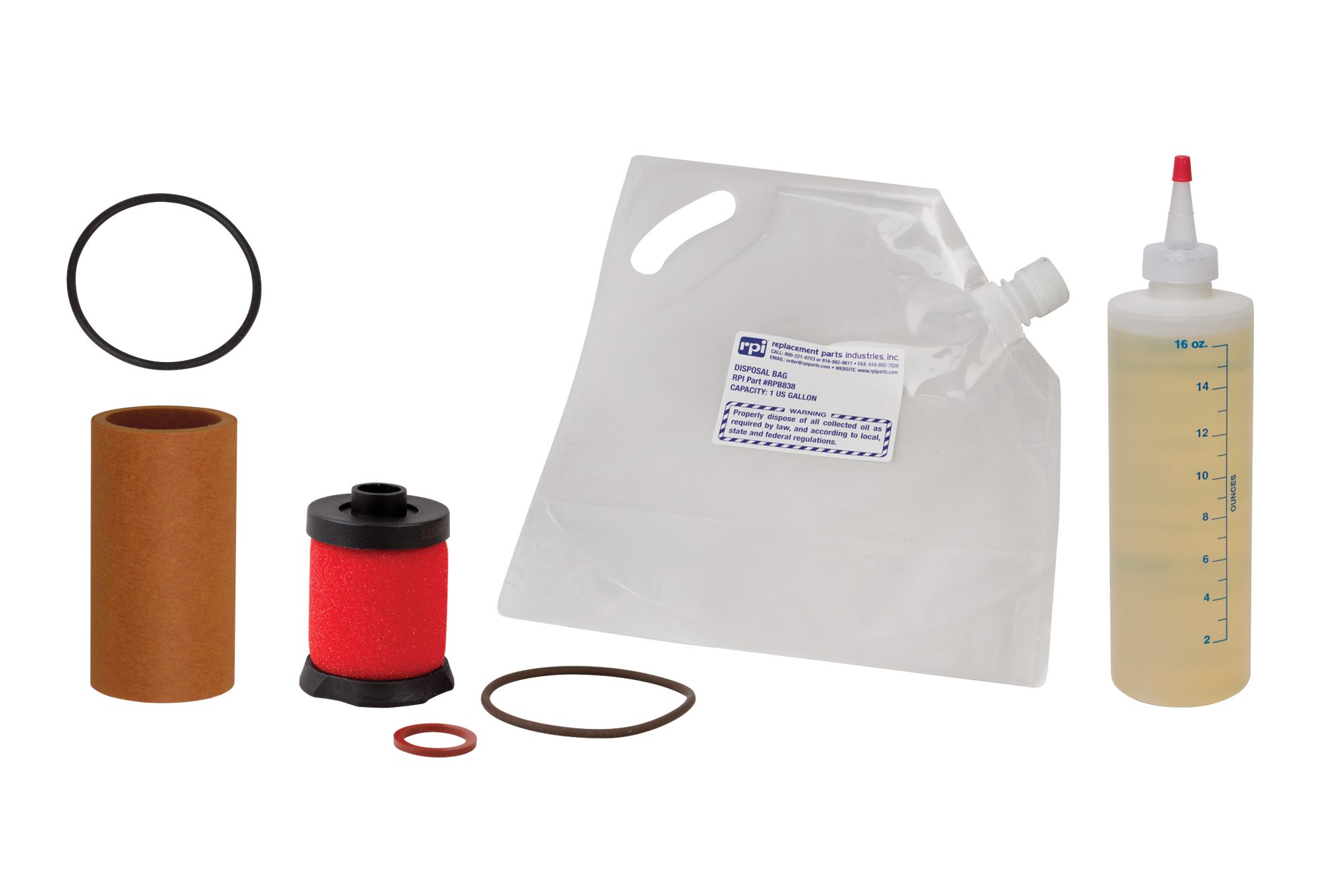 Compressor PM Kit for the Apollo by Midmark ALCTL32D, Part CMK159 (OEM Part 77001635 / ACA85402 Compressor PM Kit for the Apollo by Midmark ALCTL32D, Part CMK159 (OEM Part 77001635 / ACA85402