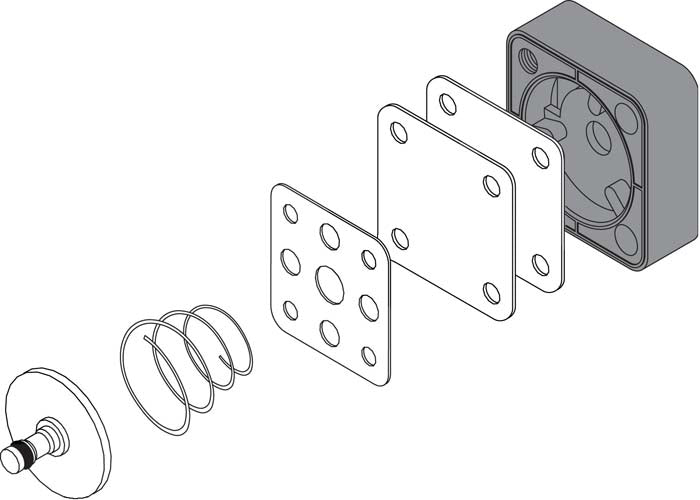 Black Valve Service Kit (A-dec Style)