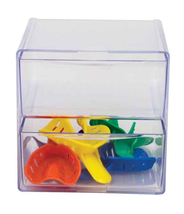 Two Drawer Stackable Cube Organizer