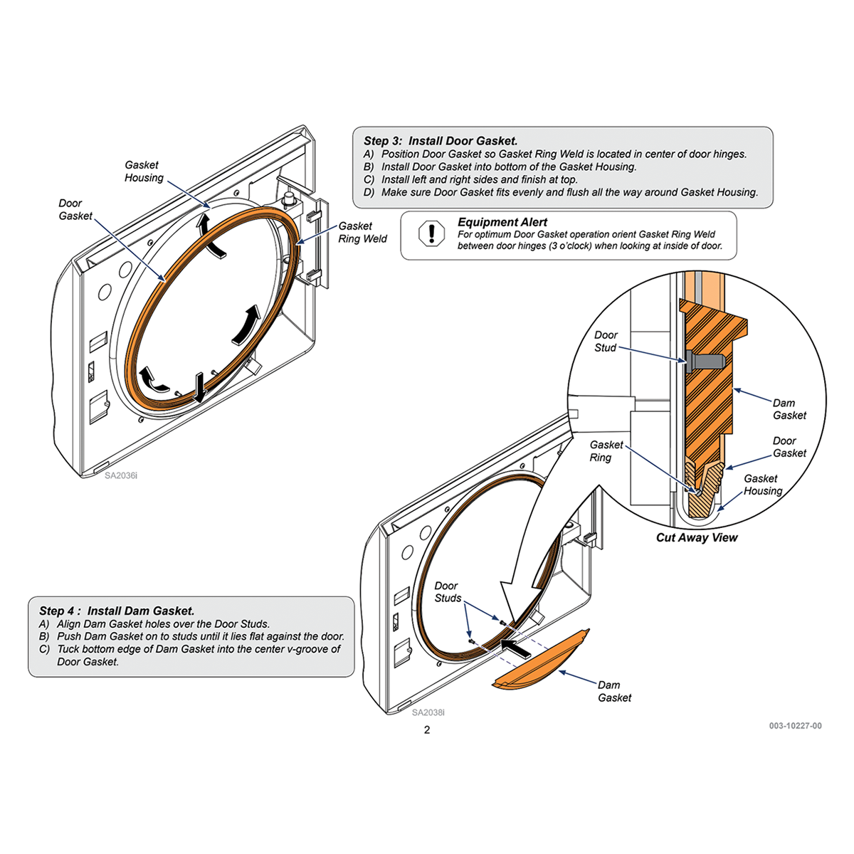 Door Dam Install Diagram