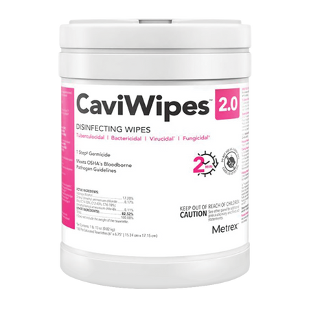 CaviWipes 2.0 Disinfectant Wipes