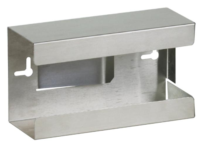 Single Stainless Steel Glove Box Holder