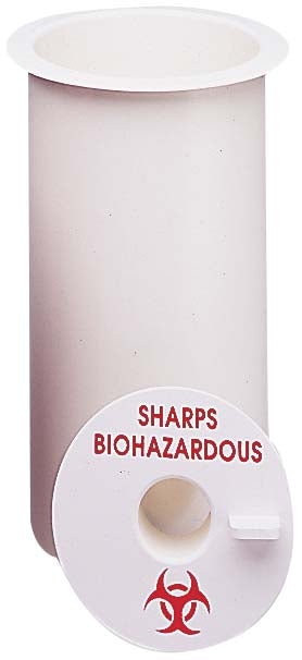 Through Counter Sharps Holder