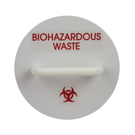 4" Biohazardous Waste Chute Lid
