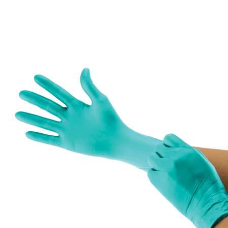 AquaPrene Chloroprene Gloves on Hands