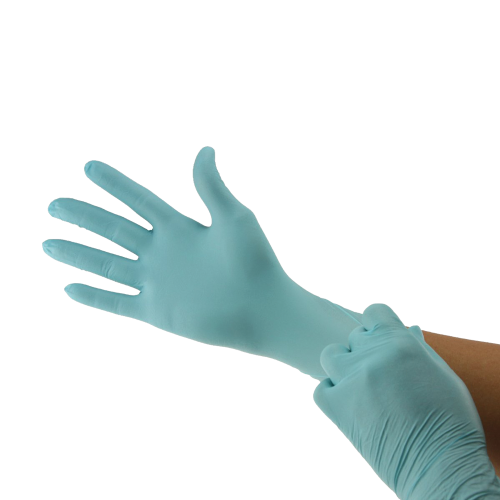 Aqua Source Gloves on Hands