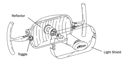 A-dec Light Install Diagram