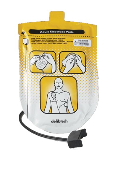 Lifeline Defibrillator Electrode Pads (Adult)