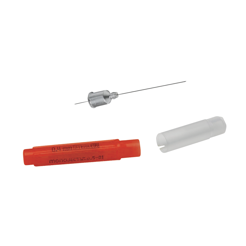 Monoject 401 Dental Needles - Metal Hub (25G)