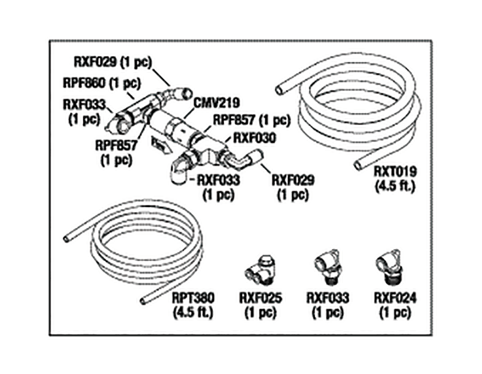 Check Valve Upgrade Kit (Air Techniques)