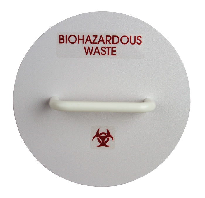6" Biohazardous Waste Chute Lid