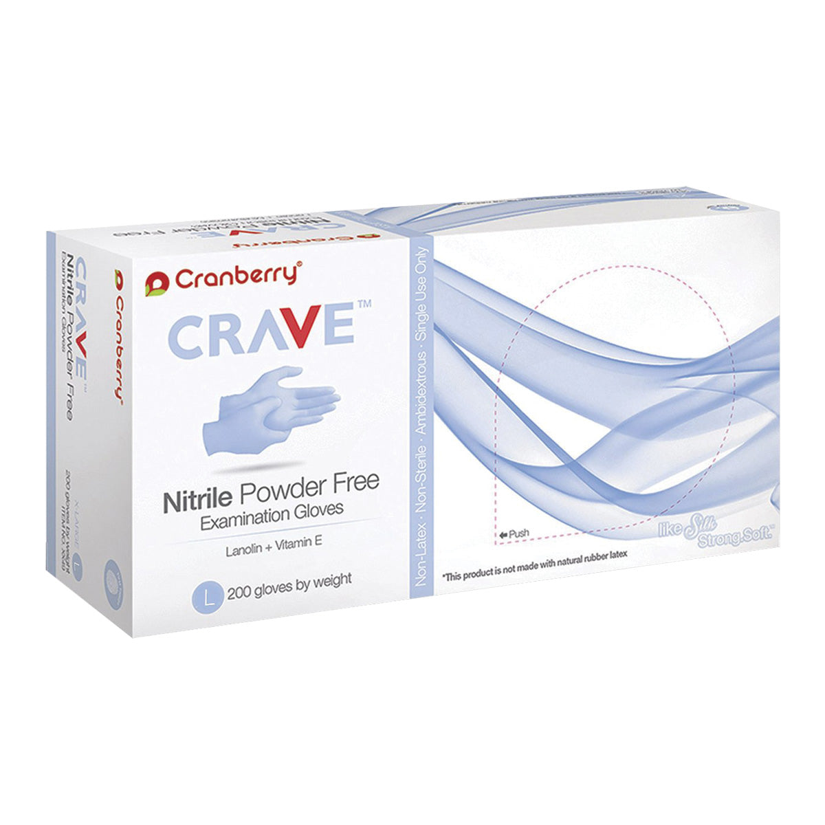 Cranberry Crave Nitrile Gloves (Case)