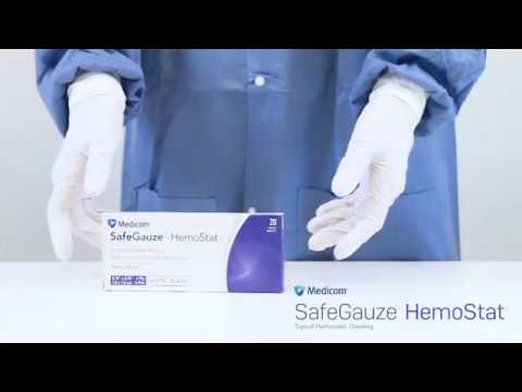 SafeGauze HemoStat Topical Hemostatic Dressing (Pkg. 20)