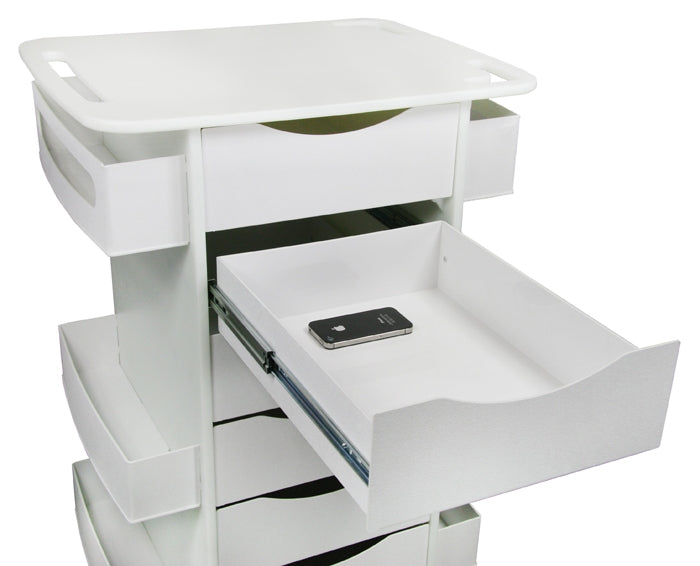 Core 6-Drawer Locking Mobile Cabinet