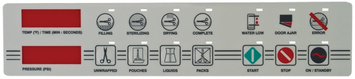 Autoclave Sticker Overlay (Midmark)