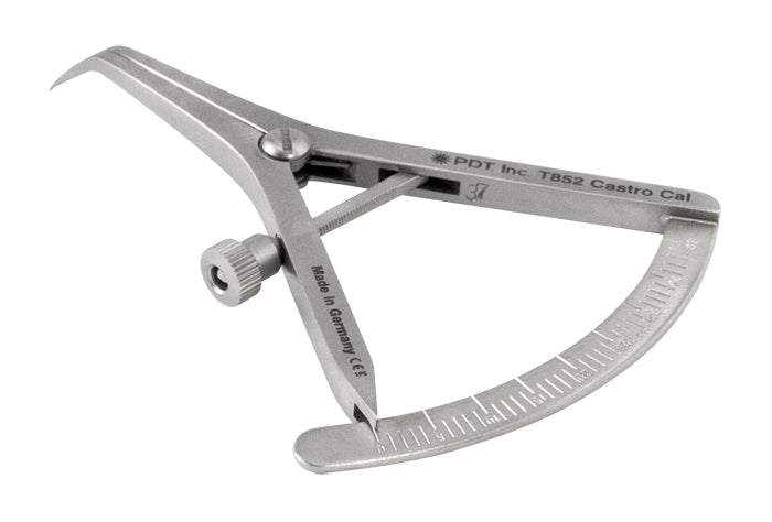 PDT Angled Castroviejo Measuring Caliper (9 cm)