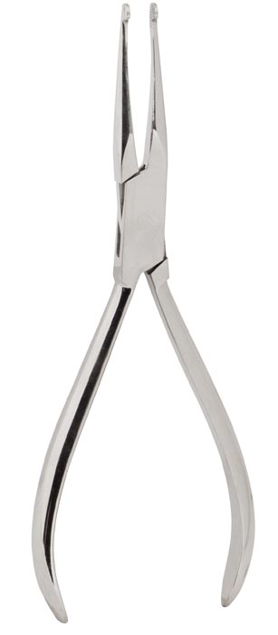 Straight How Crown Plier (Serrated)
