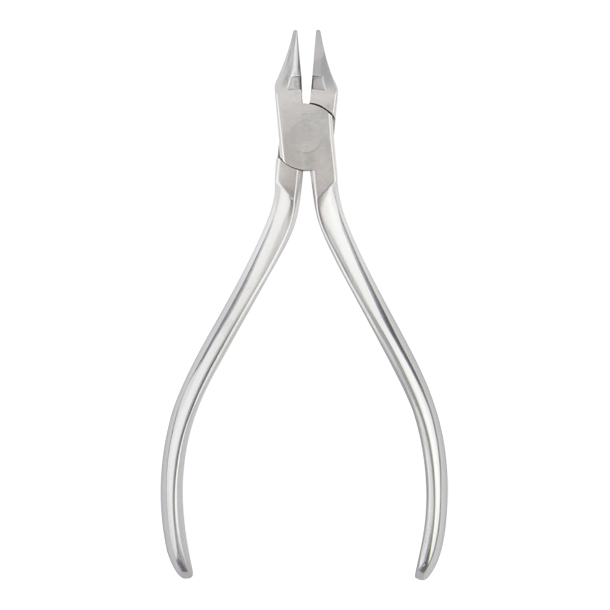 Light Wire Bending Pliers with Cutter - Grooved Square Tip (Carbide Tip)