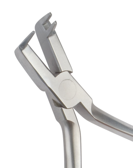 Angled Three Jaw Bending Pliers - Left (Carbide Tip)