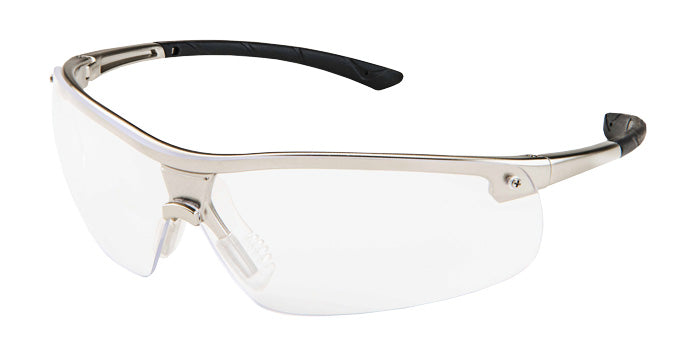 Ingot™ Safety Glasses (Clear Lens) With Gunmetal Frames