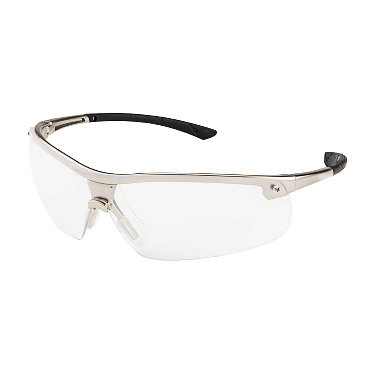 Ingot™ Safety Glasses (Clear Lens) With Gunmetal Frames